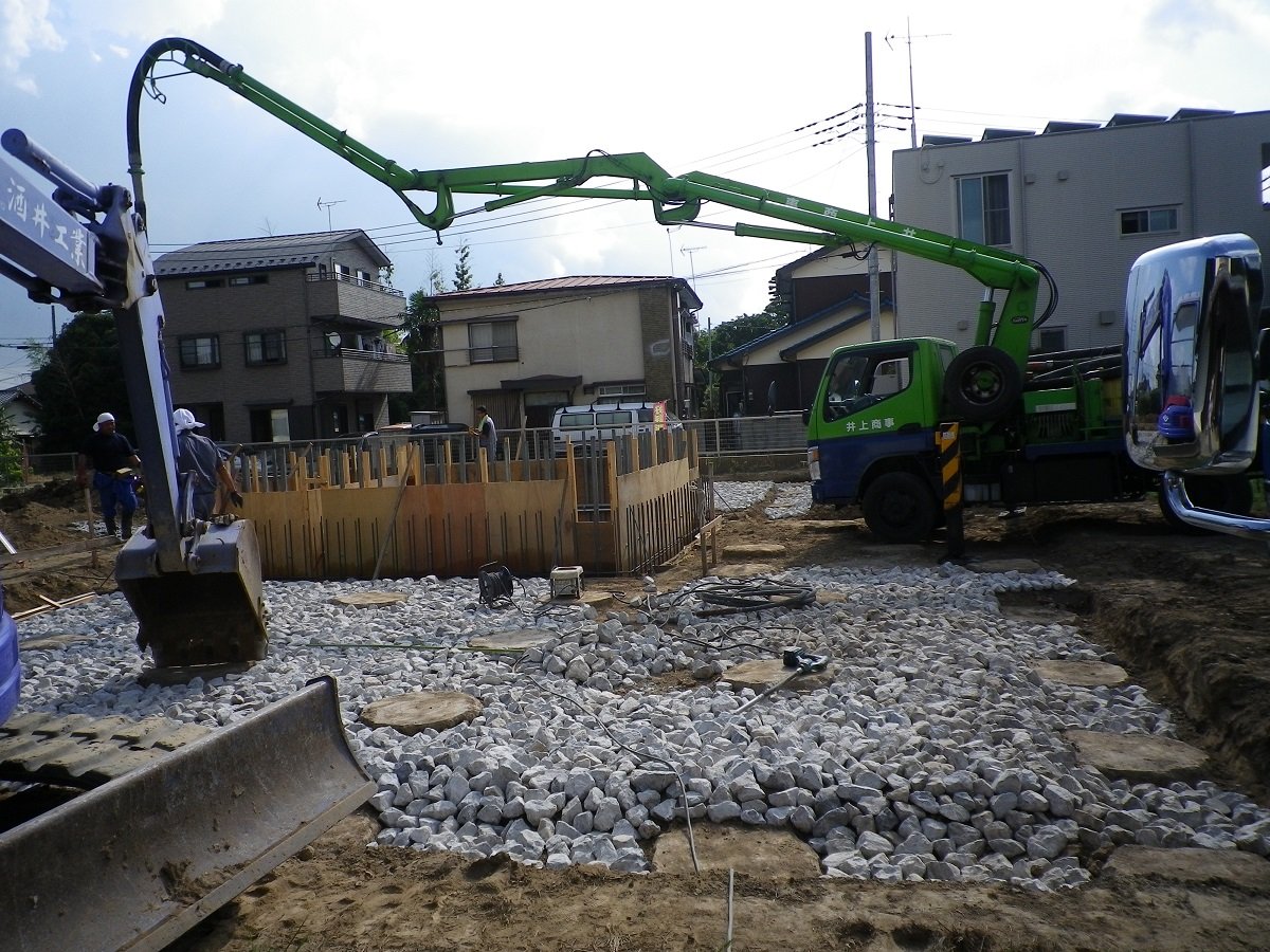 基礎鉄筋工事4