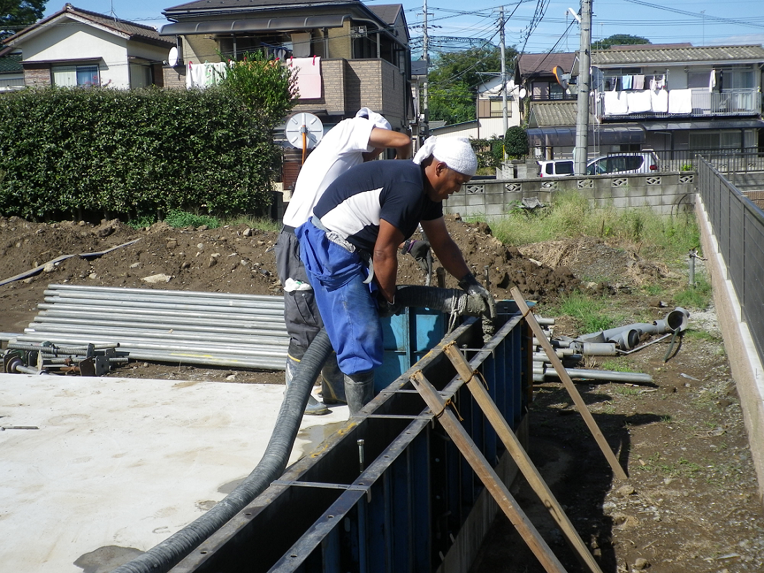 基礎鉄筋工事47